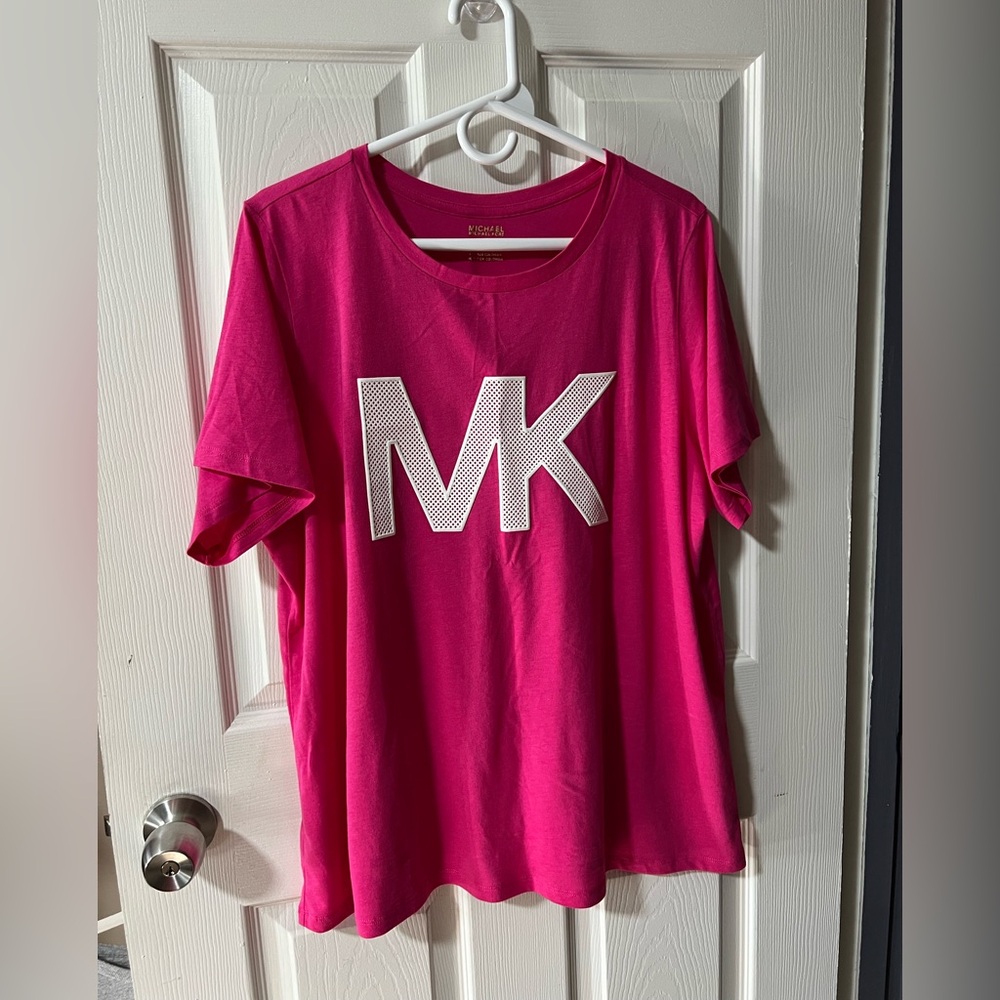 MK T-shirt pink
